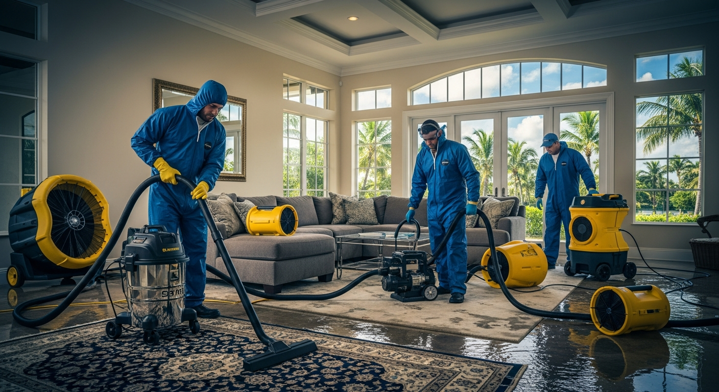 Tropical Restoration Services team